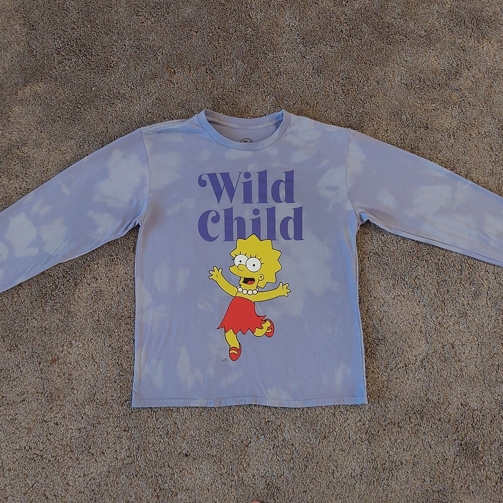Lisa Simpson | 20th Television Wild Child Long Sleeve Shirt - Blue
